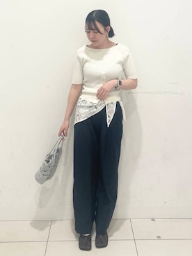 nanaさん（レディース・162cm）の春コーディネート