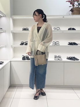 「綺麗めコーデ」｜「アイテム（キャミソール）」を使った、nanaさん（レディース・160cm）の夏コーディネート