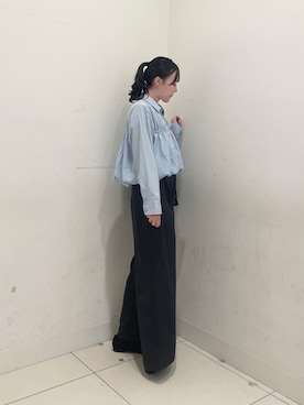 「RODE SKO（ロデスコ）のアイテム」を使った、nanaさん（レディース・162cm）の秋コーディネート