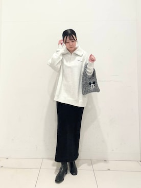 nanaさん（レディース・162cm）の冬コーディネート