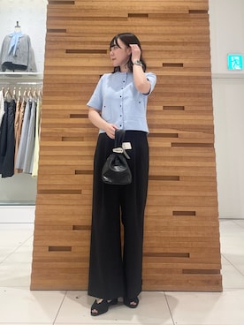 「RODE SKO（ロデスコ）のアイテム」を使った、nanaさん（レディース・162cm）の春コーディネート