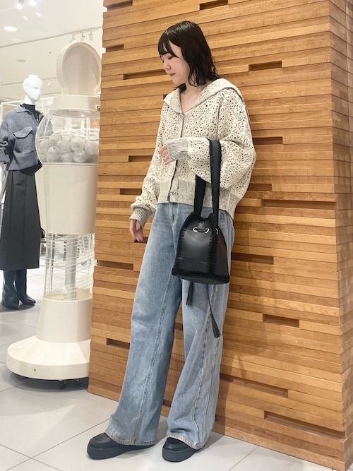 セール】ハクプリントデニム（デニムパンツ）｜SENSE OF PLACE by