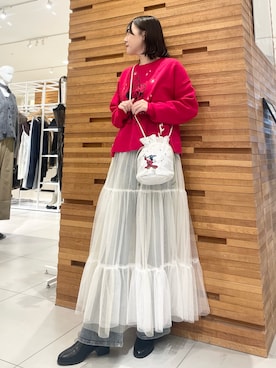 「アイテム（雑貨/ホビー）」を使った、nanaさん（レディース・162cm）の秋コーディネート