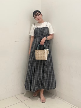 nanaさん（レディース・162cm）の夏コーディネート