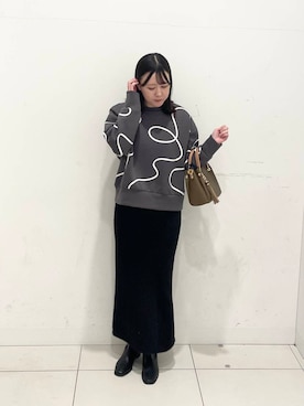 nanaさん（レディース・162cm）の冬コーディネート