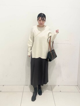 nanaさん(レディース・162cm)の冬コーディネート