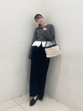 「RODE SKO（ロデスコ）のアイテム」を使った、nanaさん（レディース・162cm）の秋コーディネート