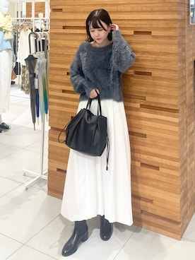 「RODE SKO（ロデスコ）のアイテム」を使った、nanaさん（レディース・162cm）の秋コーディネート