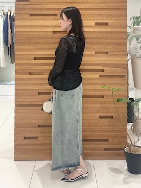 「イエベ春」｜nanaさん（レディース・162cm）の春コーディネート