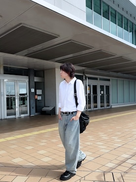 「HOLY IN CODE（ホーリーインコード）のアイテム」を使った、yu_yaさん（メンズ・175cm）の秋コーディネート