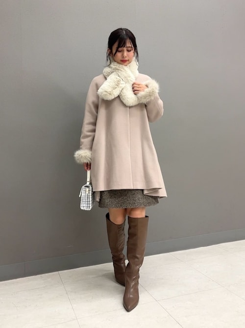 ツイードミニショルダーバッグ