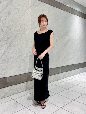 「PROPORTION BODY DRESSING（プロポーションボディドレッシング）のアイテム」を使った、PROPORTION STAFFさん（レディース・153cm）の夏コーディネート