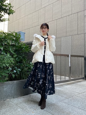 「アイテム（アンサンブル）」を使った、PROPORTION STAFFさん（レディース・158cm）の秋コーディネート