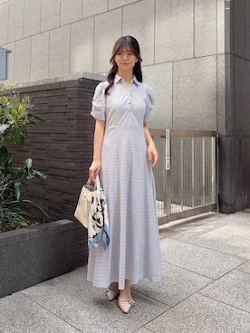 「PROPORTION BODY DRESSING（プロポーションボディドレッシング）のアイテム」を使った、PROPORTION STAFFさん（レディース・158cm）の春コーディネート