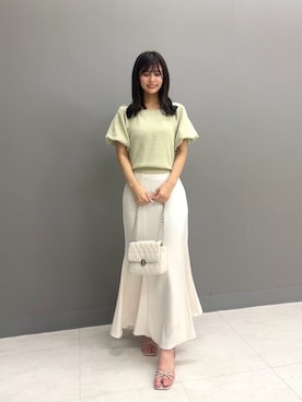 「PROPORTION BODY DRESSING（プロポーションボディドレッシング）のアイテム」を使った、PROPORTION STAFFさん（レディース・159cm）の夏コーディネート