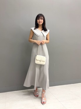 「PROPORTION BODY DRESSING（プロポーションボディドレッシング）のアイテム」を使った、PROPORTION STAFFさん（レディース・159cm）の夏コーディネート