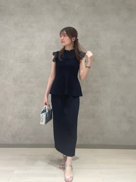 「PROPORTION BODY DRESSING（プロポーションボディドレッシング）のアイテム」を使った、PROPORTION STAFFさん（レディース・154cm）の夏コーディネート