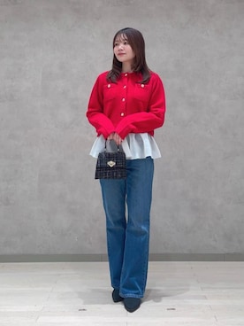 PROPORTION STAFFさん（レディース・154cm）の冬コーディネート