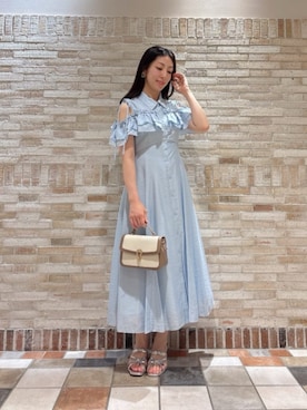 PROPORTION STAFFさん（レディース・154cm）の夏コーディネート
