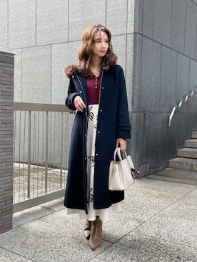 PROPORTION STAFFさん（レディース・153cm）の冬コーディネート