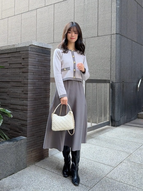 キルティングチェーンショルダーバッグ