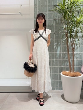 「PROPORTION BODY DRESSING（プロポーションボディドレッシング）のアイテム」を使った、PROPORTION STAFFさん（レディース・158cm）の夏コーディネート