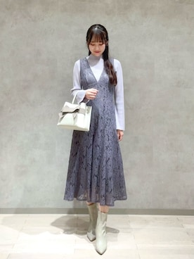 PROPORTION STAFFさん（レディース・164cm）の冬コーディネート