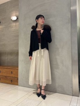「アイテム（ジャケット/アウター）」を使った、PROPORTION STAFFさん（レディース・162cm）の秋コーディネート
