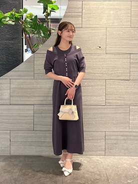「PROPORTION BODY DRESSING（プロポーションボディドレッシング）のアイテム」を使った、PROPORTION STAFFさん（レディース・155cm）の夏コーディネート