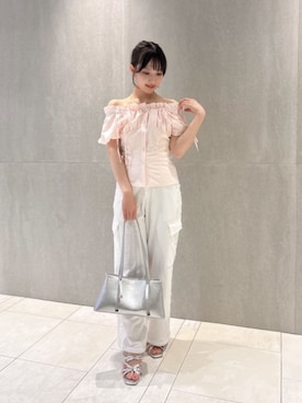 PROPORTION STAFFさん(レディース・154cm)の夏コーディネート