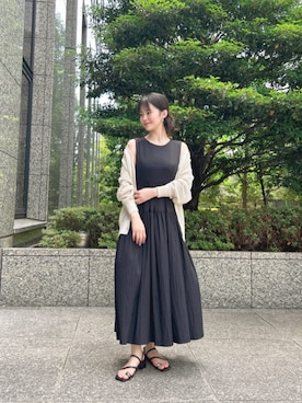 「EDIT COLOGNE（エディットコロン）のアイテム」を使った、PROPORTION STAFFさん（レディース・161cm）の夏コーディネート