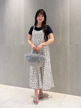 「PROPORTION BODY DRESSING（プロポーションボディドレッシング）のアイテム」を使った、PROPORTION STAFFさん（レディース・154cm）の夏コーディネート