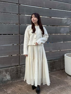 PROPORTION STAFFさん（レディース・152cm）の冬コーディネート