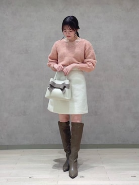 PROPORTION STAFFさん（レディース・154cm）の冬コーディネート