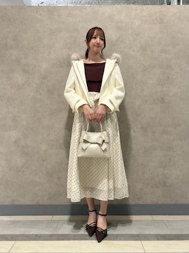 「EDIT COLOGNE（エディットコロン）のアイテム」を使った、PROPORTION STAFFさん（レディース・167cm）の秋コーディネート