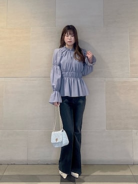 PROPORTION STAFFさん（レディース・153cm）の春コーディネート