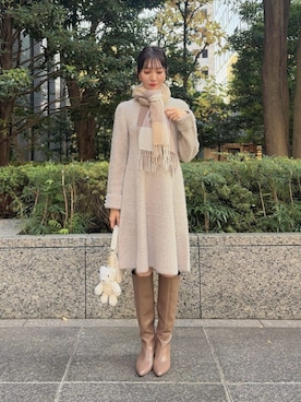 PROPORTION STAFFさん（レディース・162cm）の冬コーディネート