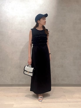 「PROPORTION BODY DRESSING（プロポーションボディドレッシング）のアイテム」を使った、PROPORTION STAFFさん（レディース・154cm）の夏コーディネート
