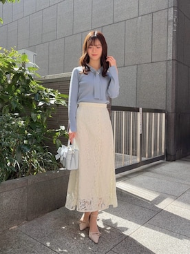 PROPORTION STAFFさん（レディース・158cm）の春コーディネート