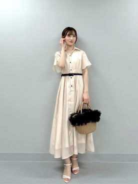 PROPORTION STAFFさん（レディース・158cm）の夏コーディネート