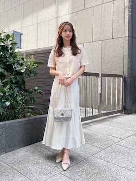 「PROPORTION BODY DRESSING（プロポーションボディドレッシング）のアイテム」を使った、PROPORTION STAFFさん（レディース・153cm）の春コーディネート