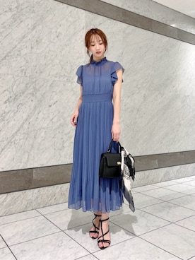 「アイテム（パンプス）」を使った、PROPORTION STAFFさん（レディース・153cm）の夏コーディネート