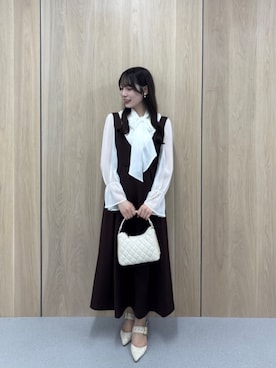 PROPORTION STAFFさん（レディース・152cm）の秋コーディネート