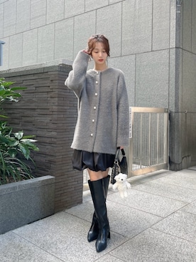 「アイテム（財布/小物）」を使った、PROPORTION STAFFさん（レディース・153cm）の秋コーディネート