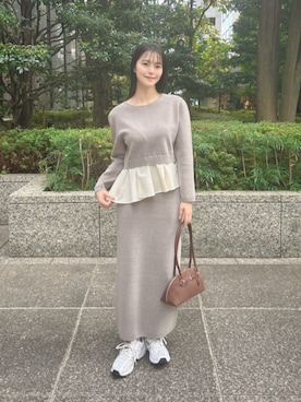 PROPORTION STAFFさん（レディース・161cm）の秋コーディネート