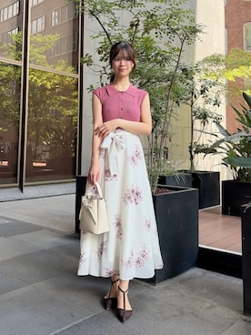 「PROPORTION BODY DRESSING（プロポーションボディドレッシング）のアイテム」を使った、PROPORTION STAFFさん（レディース・158cm）の夏コーディネート