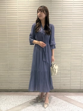 「PROPORTION BODY DRESSING（プロポーションボディドレッシング）のアイテム」を使った、PROPORTION STAFFさん（レディース・155cm）の春コーディネート