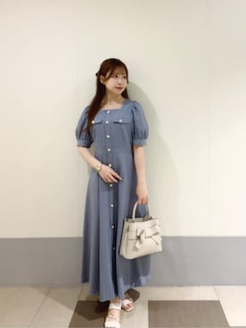 PROPORTION STAFFさん（レディース・155cm）の夏コーディネート