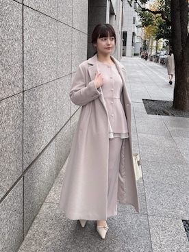 PROPORTION STAFFさん（レディース・162cm）の冬コーディネート