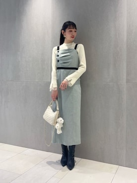 PROPORTION STAFFさん（レディース・162cm）の冬コーディネート